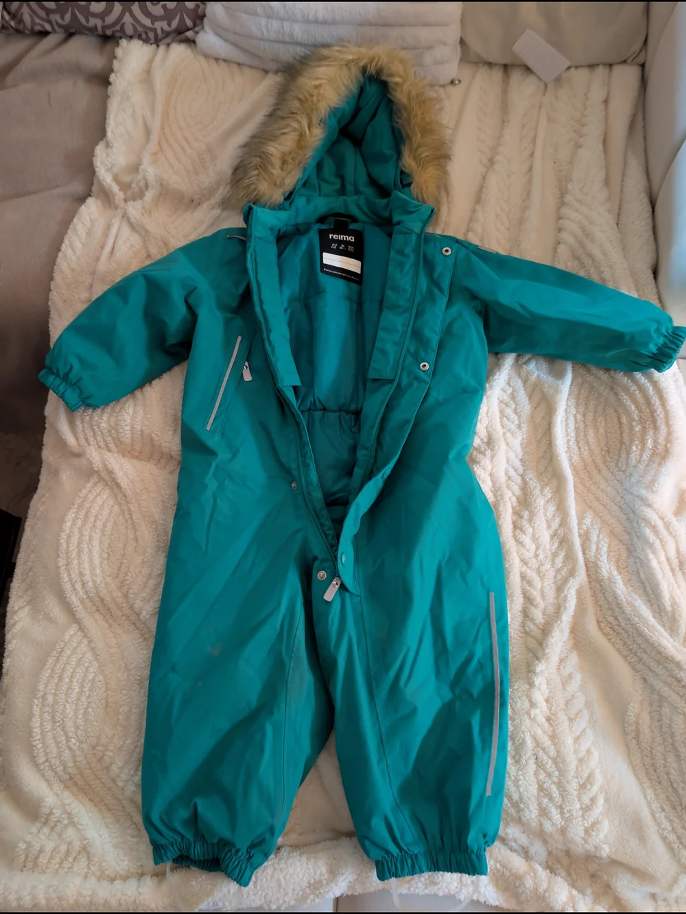 Reima Green Kids Waterproof Snowsuit 2T (92)